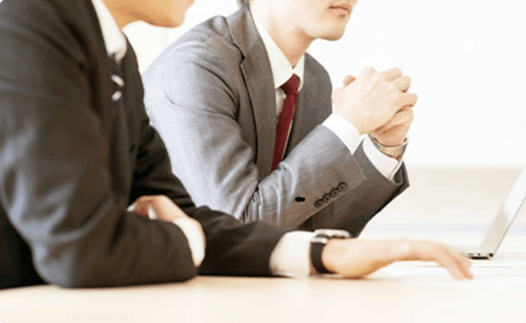 社葬の打ち合わせイメージ