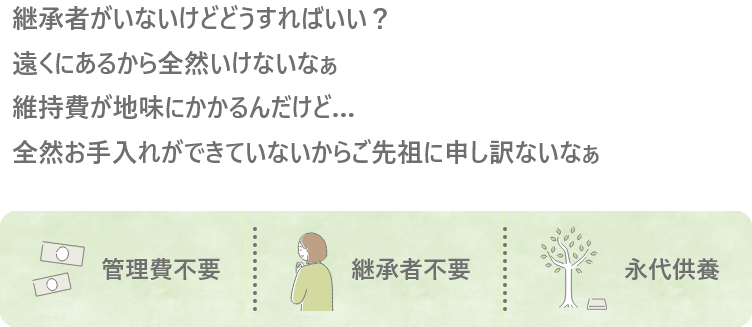 お墓のこと、いろいろ木になりませんか?